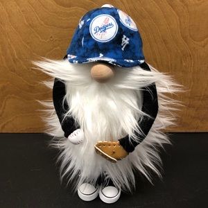 💙 CUSTOM ORDER 💙 LA Dodgers Gnome with Ball Cap Mitt Baseball MLB Sports Fan